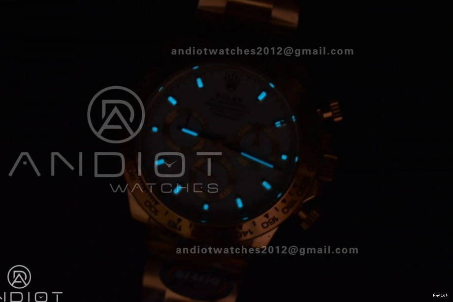 Daytona 1:1 Best Bracelet SA4130 116508 Edition Green Dial BTF YG on 0402